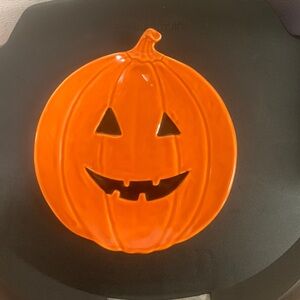 Pottery barn pumpkin plates